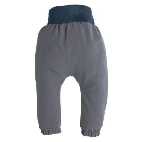 Dětské softshellové kalhoty s membránou Monkey Mum® - Tajuplný výlet 62