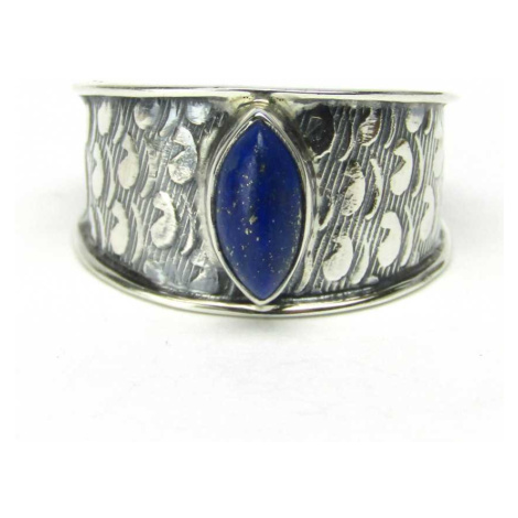 AutorskeSperky.com - Stříbrný prsten s lapis lazuli - S6371