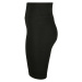 Ladies High Waist Cycle Shorts - black