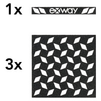 Exway - Atlas - Rhombus Grip Tape - náhradní grip