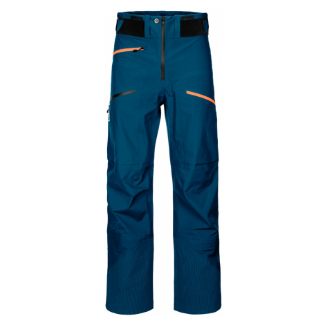 Pánské kalhoty ORTOVOX 3L Deep Shell Petrol blue