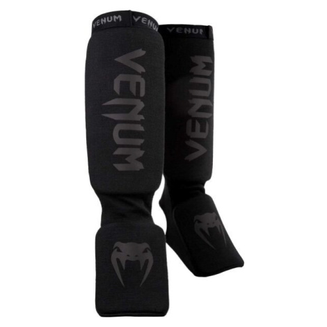 Venum KONTACT SHIN GUARDS Chrániče holení, černá, velikost