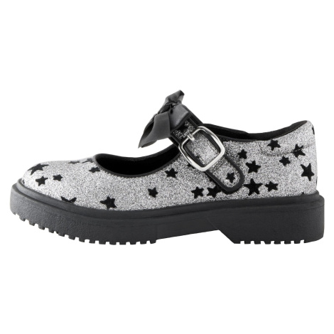 Next Polobotky černá / stříbrná