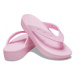 CROCS-Classic Platform Flip W flamingo Růžová