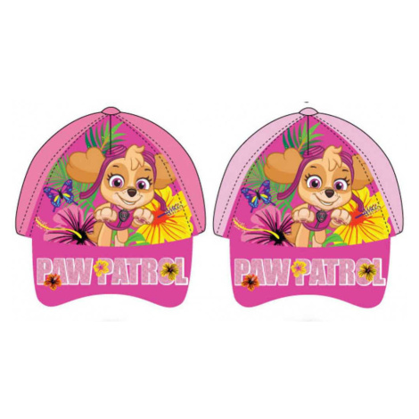 Paw Patrol - Tlapková patrola -Licence Dívčí kšiltovka - Paw Patrol PAW - 423, světle růžová Bar