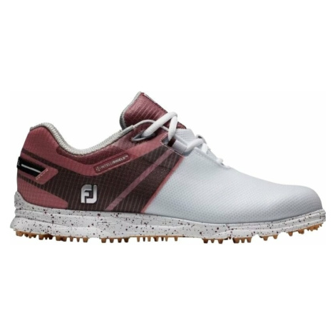 Footjoy Pro SL Sport Womens Golf Shoes White/Black/Burgundy