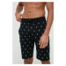 Bavlněné pyžamové šortky Polo Ralph Lauren černá barva, 714899513