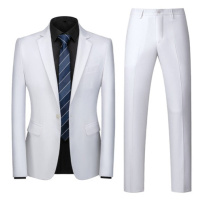 Svatební set sako + kalhoty pánský oblek formální