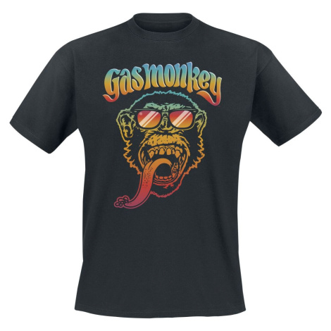 Gas Monkey Garage Tričko černá