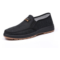 Nazouvací pánské boty slip-on plátěné