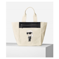 Taška karl lagerfeld k/ikonik 2.0 karl zip shopper hnědá