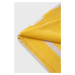 Bavlněný ručník Levi's žlutá barva