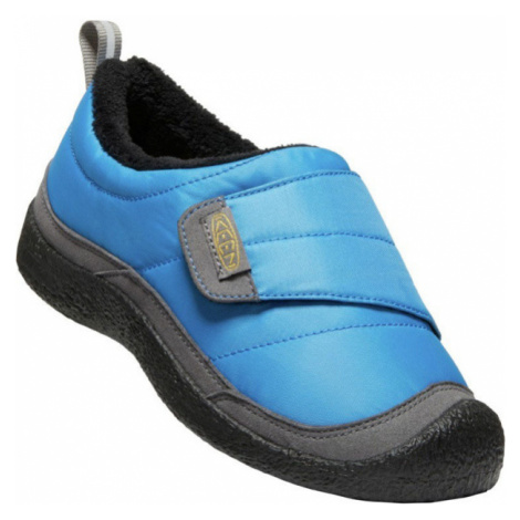 Keen Howser Low Wrap Dětská volnočasová obuv 10016433KEN brilliant blue/steel grey