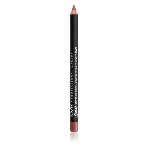 NYX Professional Makeup Suede Matte  Lip Liner matná tužka na rty odstín 25 Whipped Cavier 1 g