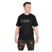 Fox Triko Black / Camo Logo T-Shirt