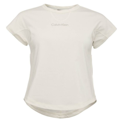 Calvin Klein HYBRID Dámské triko, bílá, velikost
