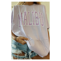 Madmext Mad Girls Lilac Women's T-Shirt Mg967