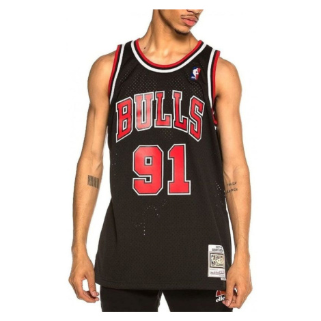 Mitchell & Ness Chicago Bulls NBA Swingman Alternate Jersey Bulls 97 Dennis Rodman SMJYGS18152-C
