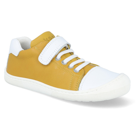 Barefoot tenisky Koel - Domy Nappa Yellow žluté Koel4kids
