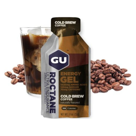 GU Cyklistická výživa - ROCTANE ENERGY GEL 32 G COLD BREW COFFEE
