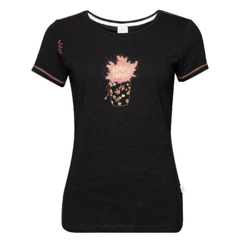 Chillaz Gandia Girls Talk triko kr. rukáv, černá