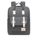 KONO dámský batoh EB2211 - šedý - 11L