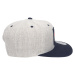 Kšiltovka Meatfly Flanker Snapback, šedá Heather/černá