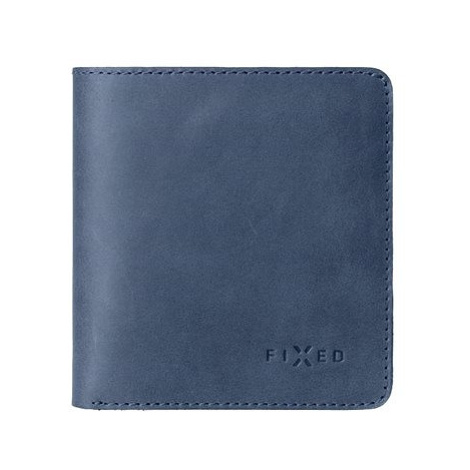 FIXED Classic Wallet z pravé hovězí kůže modrá