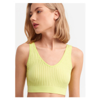 Dilvin 3650 V-Neck Creases Tots and Lime
