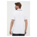 Bavlněné polo tričko BOSS bílá barva, 50494697