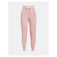 Under Armour Tepláky Rival Fleece Joggers-PNK - Holky