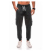 Men's sweatpants P1499 - dark grey