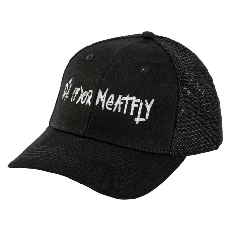 Meatfly kšiltovka Caleb Trucker Die for MF Black | Černá