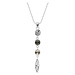 Náhrdelník se Swarovski Elements Willow N112234200HC Hematite