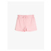 Koton The shorts have an elasticated waist with a bow.
