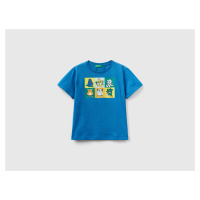 Benetton, T-shirt With Animal Print
