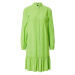 Marc Cain Košilové šaty světle zelená