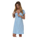 Italian Fashion Těhotenská noční košile Dagna světle modrá