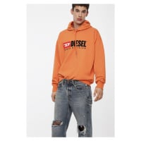 Sweatshirt - Diesel SDIVISION SWEATSHIRT orange