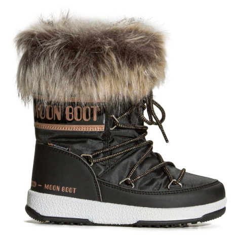 Boty Moon Boot Jr Girl Monaco Low Wp