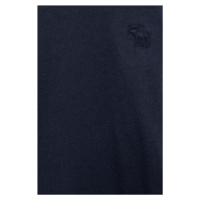 Dětské tričko Abercrombie & Fitch tmavomodrá barva