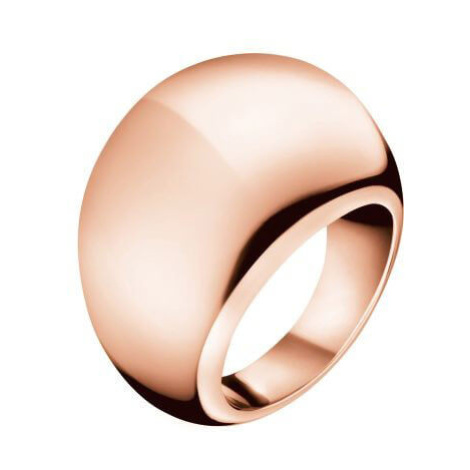 Calvin Klein Bronzový prsten Ellipse KJ3QPR1001