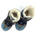 Dětské zimní boty KTR 315 Sova černá VLNA