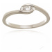 Dámský stříbrný prsten se zirkony STRP0372F