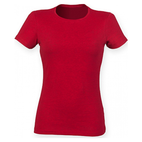 SF Women Dámské mírně prodloužené strečové triko Skin Fit s elastanem 165 g/m