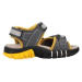 Geox J SANDAL DYNOMIX BOY Šedá