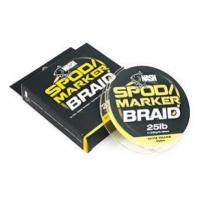 Nash Spod and Marker Braid Hi-Viz Yellow 0,18mm 25lb 11,3kg 300m