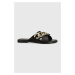 Kožené pantofle Mexx Laila dámské, černá barva, MXCY011301W