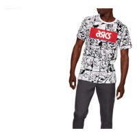 Asics TF M Graphic SS 1 Tee Bílá