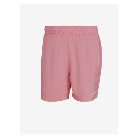 Růžové pánské plavky adidas Originals - Pánské